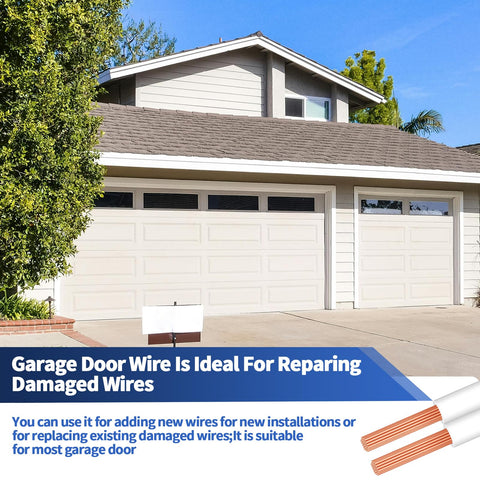 OXDFK low-voltage wire for doorbells and intercoms in garages.