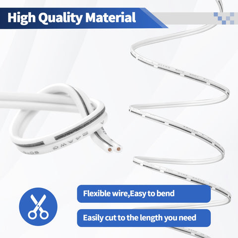 OXDFK white outer jacket enables neat, easy installations.