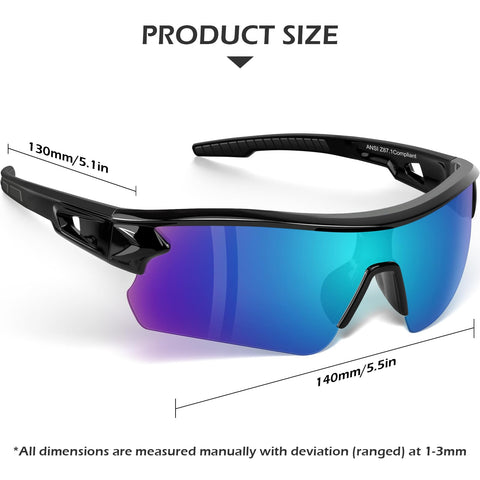 OXG 12-pack tinted safety glasses wraparound frame for full-eye coverage