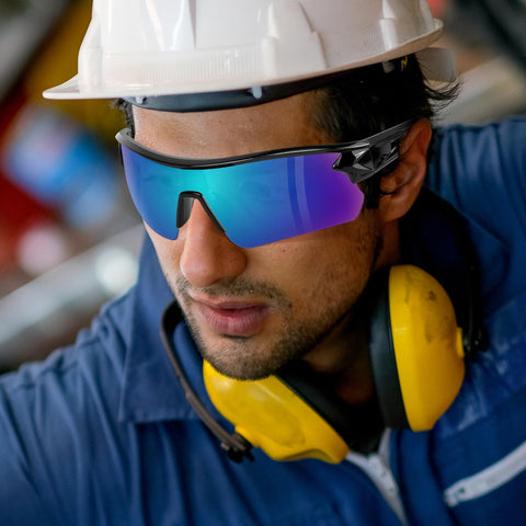 OXG ANSI Z87.1 certified eyewear for workplace safety