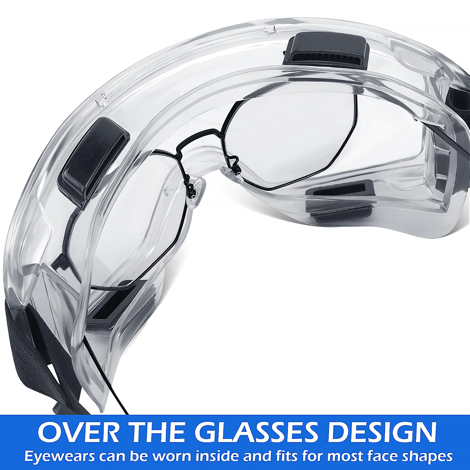 OXG anti-fog coating lens shows clear visibility in humid conditions.