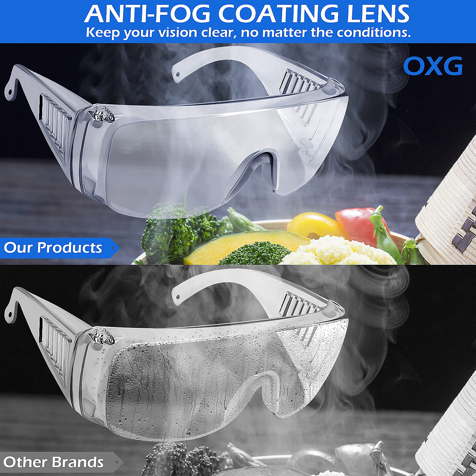 OXG lightweight 38g design keeps you comfortable all day.