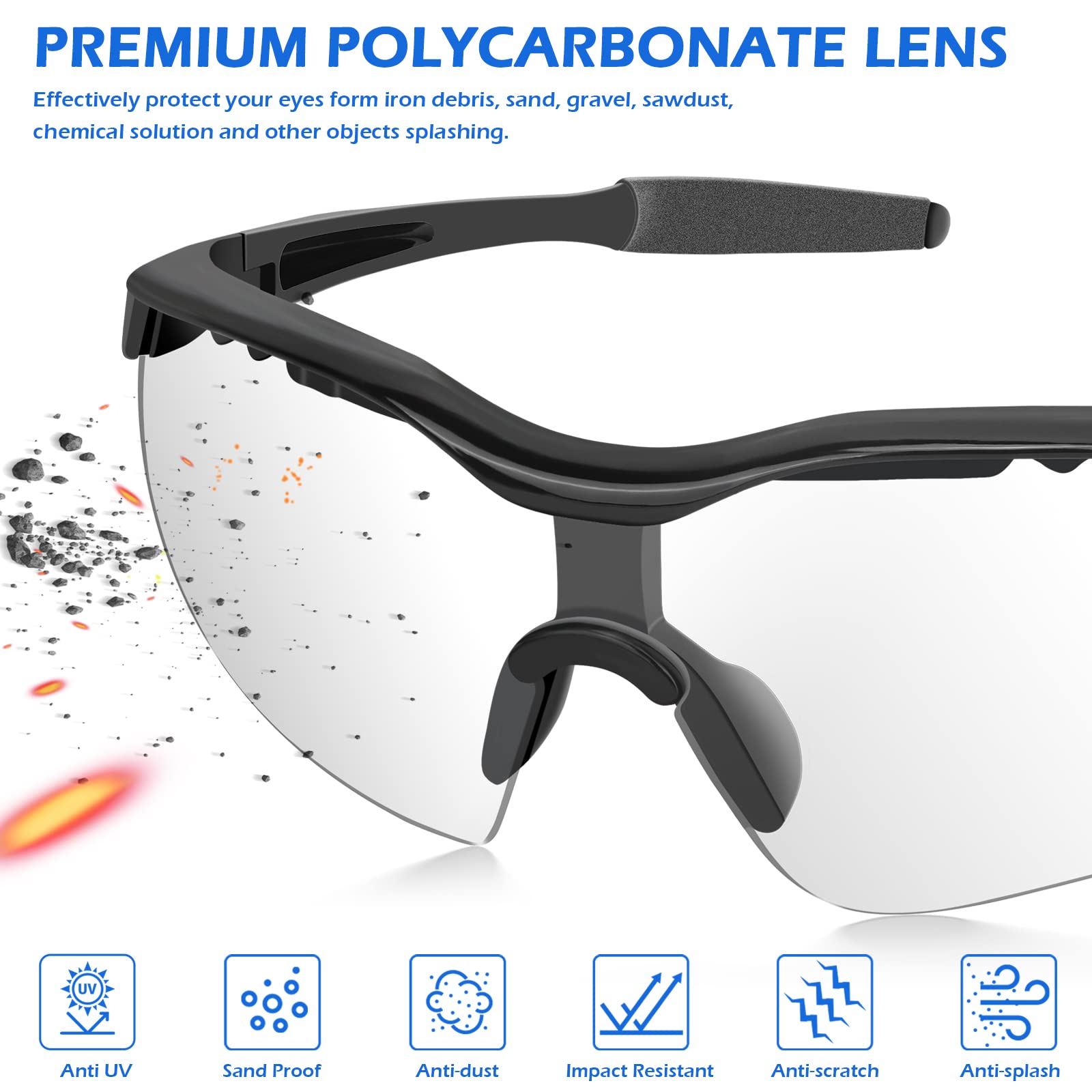 OXG UV and blue light protection coats the lenses for safer daytime use