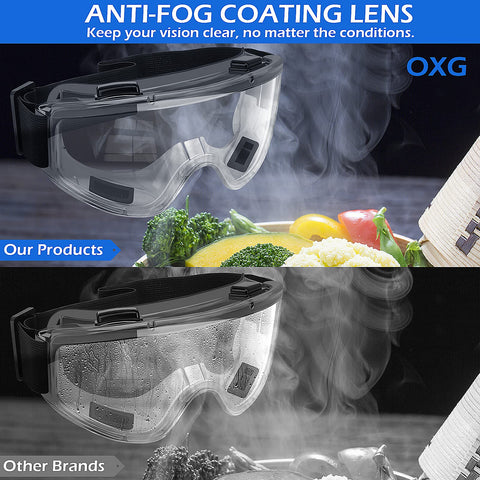 OXG ventilation channels provide breathability while maintaining protection.