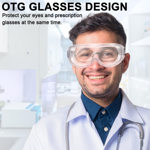 OXG wide compatibility with respirators and earmuffs for layered protection.