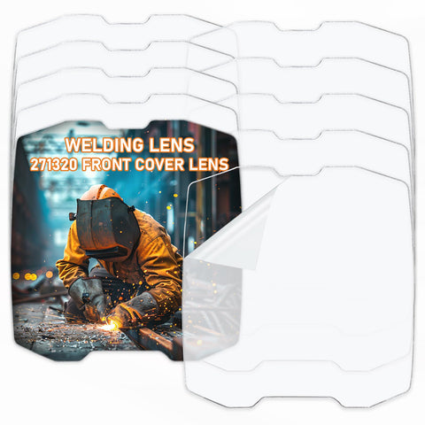 OXING 271320 front cover lens closeup delivers crisp visibility for precise welds