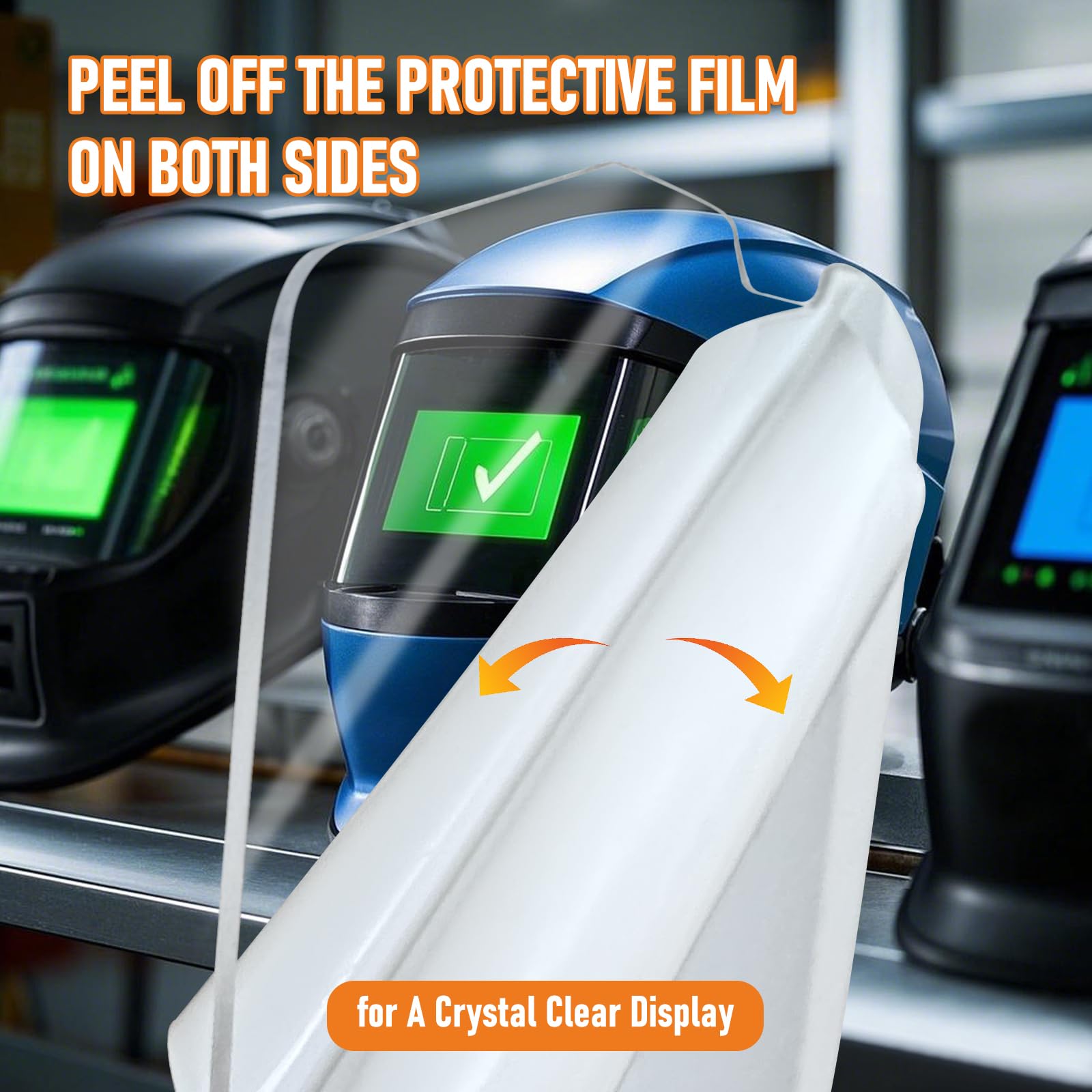 OXING front cover lens replacement keeps welding workflows smooth