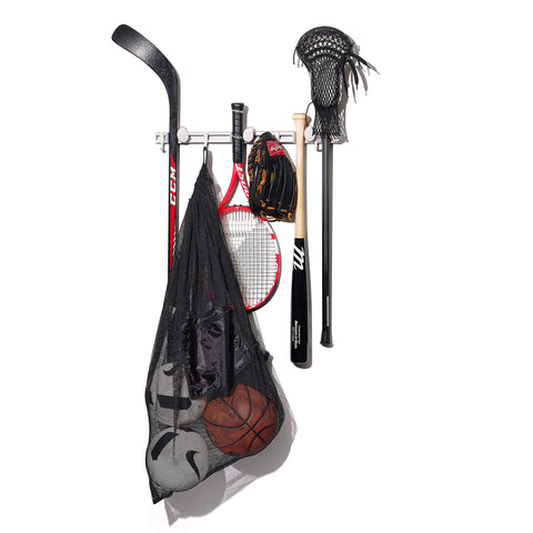 Non-slip grip locks on OXO Good Grips organizer secure long tools