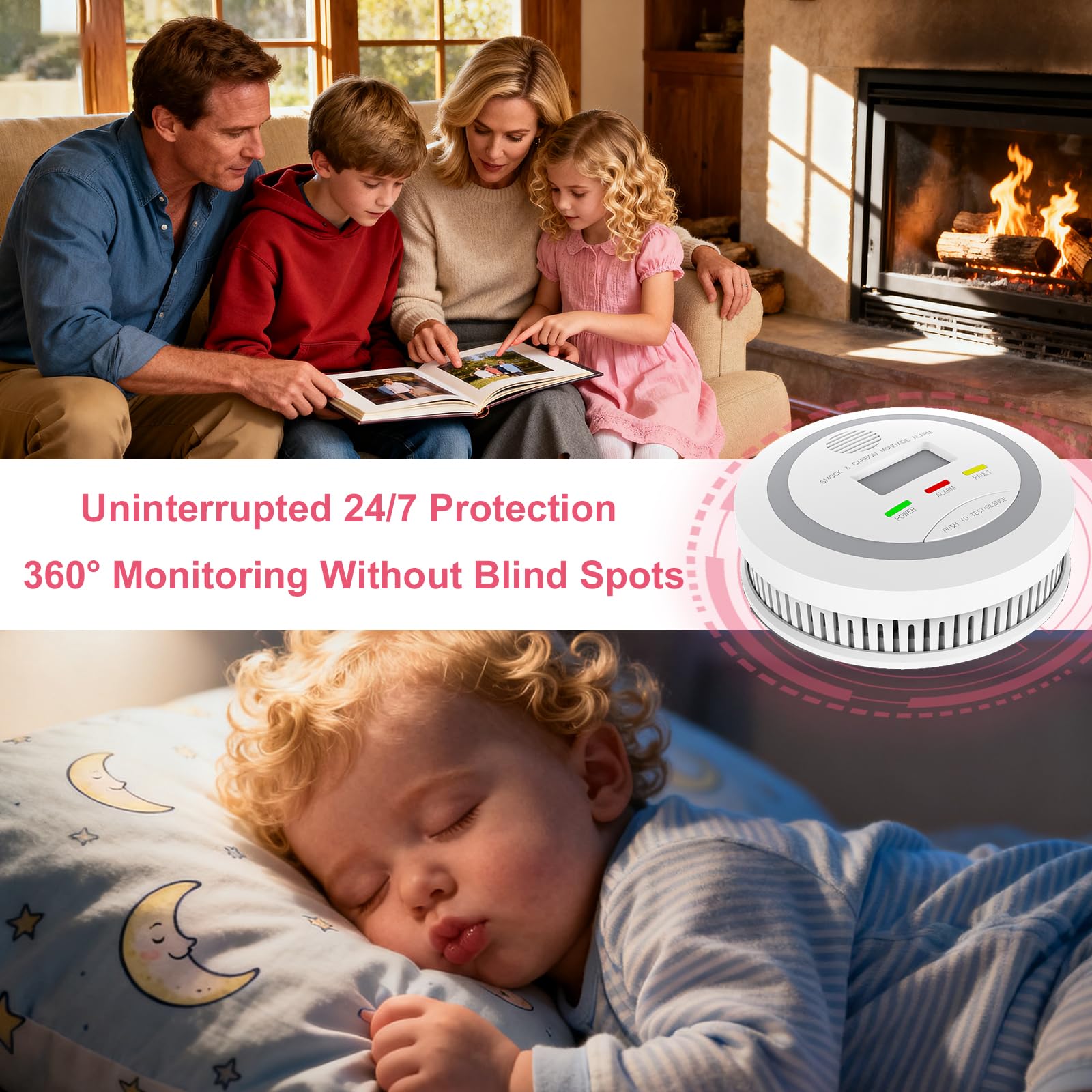 OXVIT battery-powered unit for easy DIY installation.