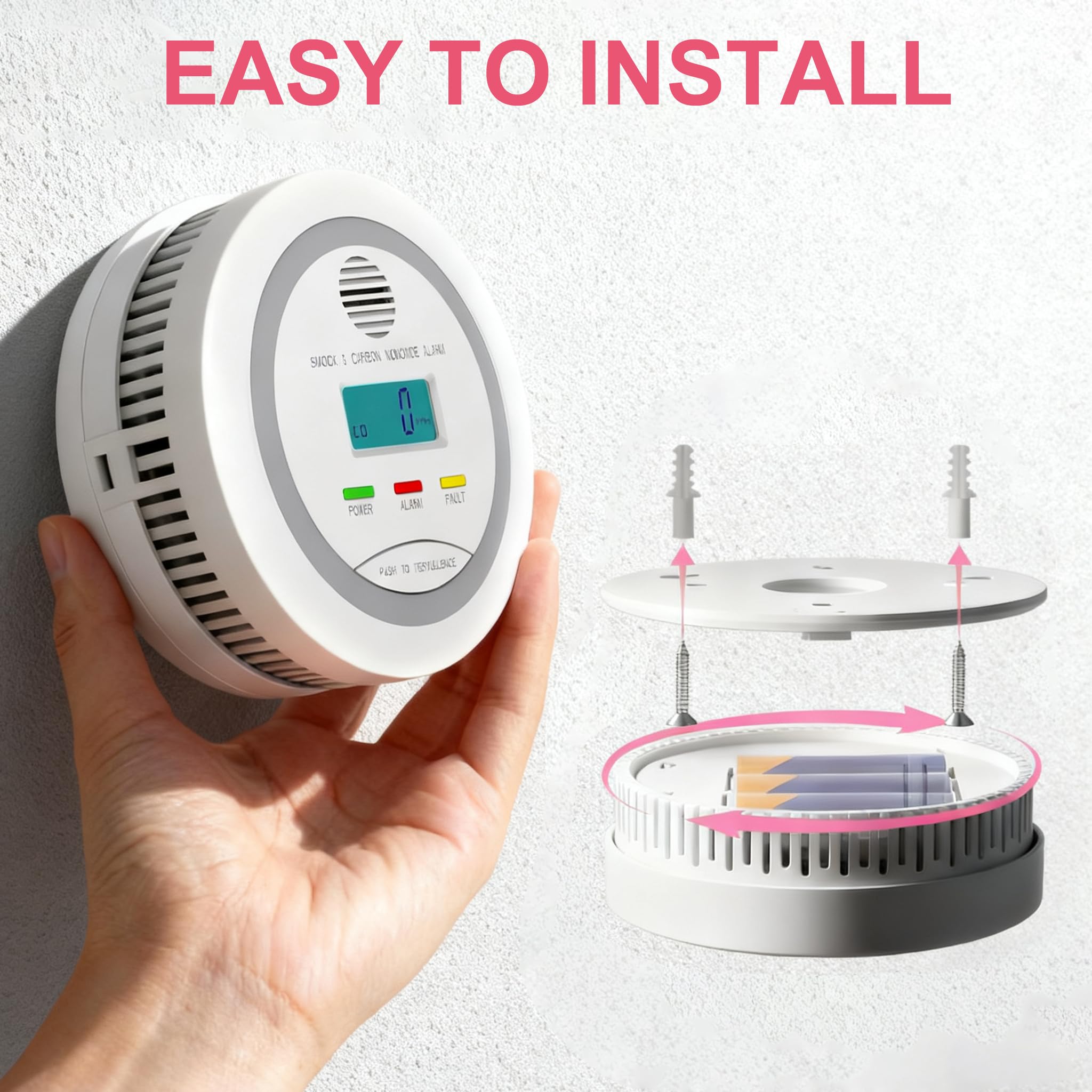 OXVIT ideal for bedrooms, hallways, living rooms and garages.