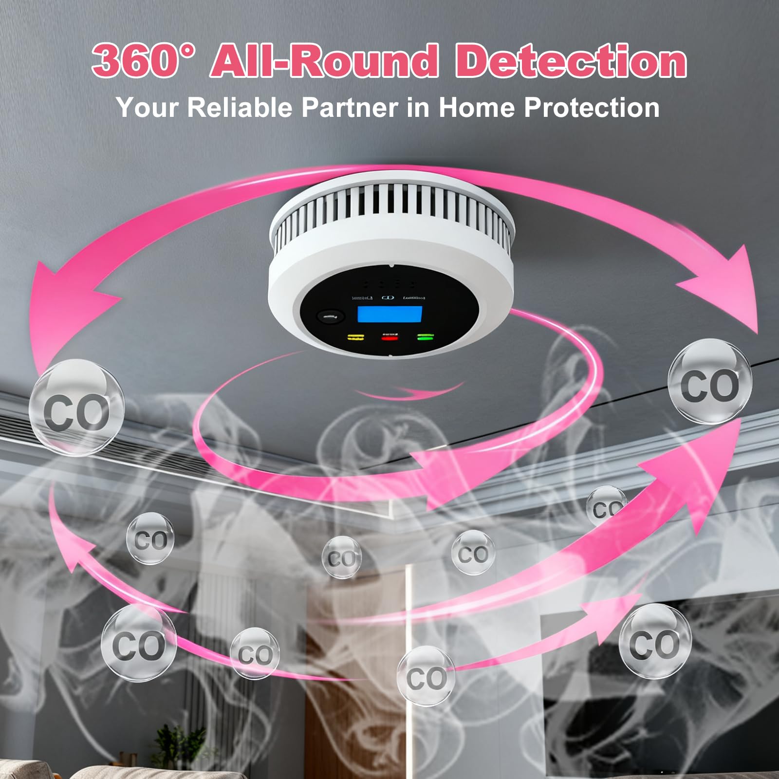 OXVIT dual-sensor-assembly demonstrates 2-in-1 design for smoke and CO detection