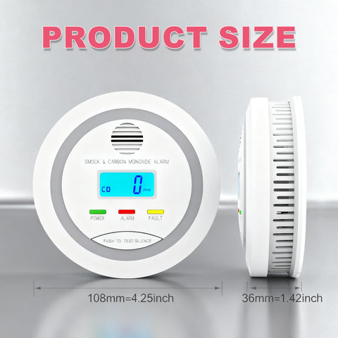 OXVIT UL safety-certified sensors ensure dependable smoke and CO detection.