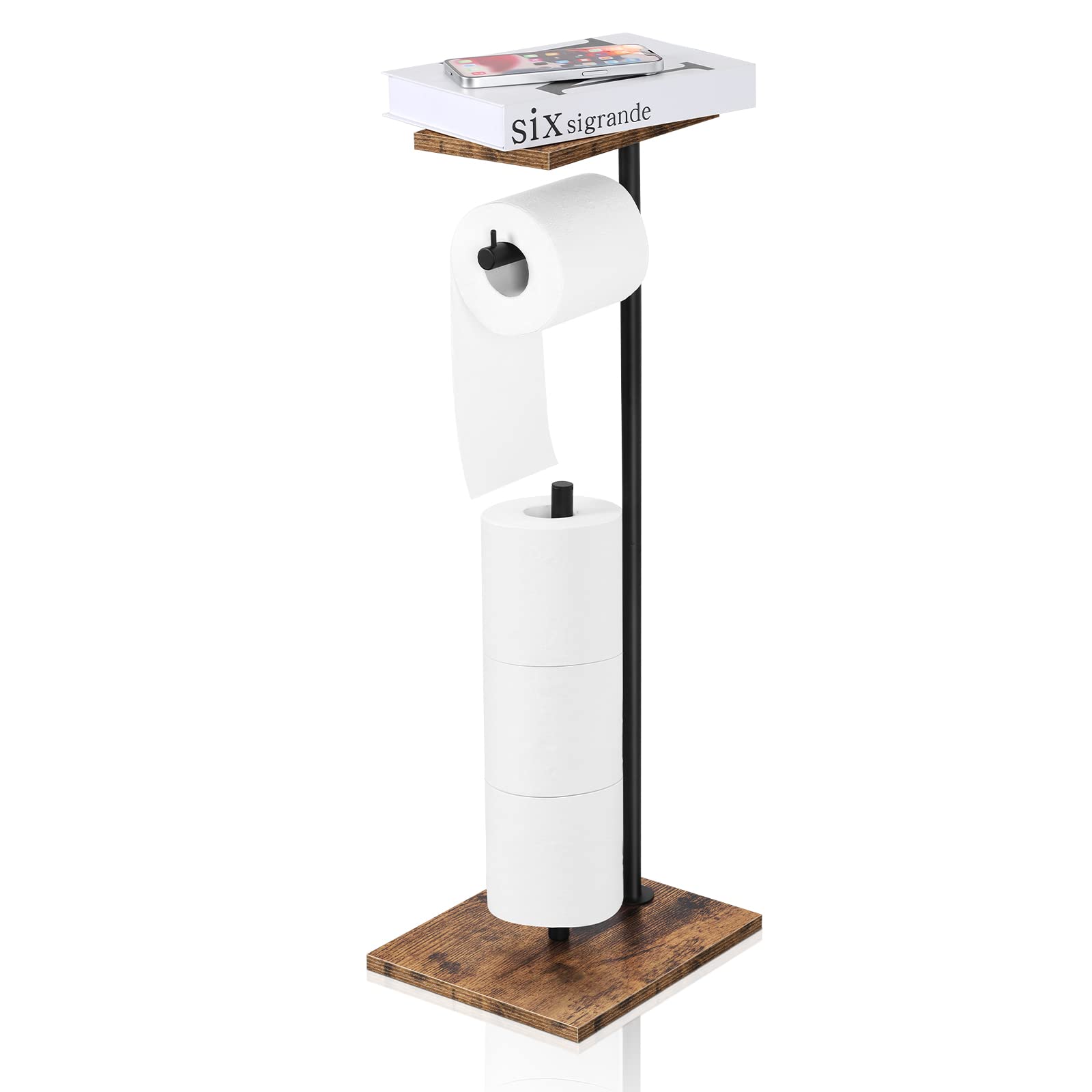 OYEAL modern bathroom stand, blends with rustic decor.