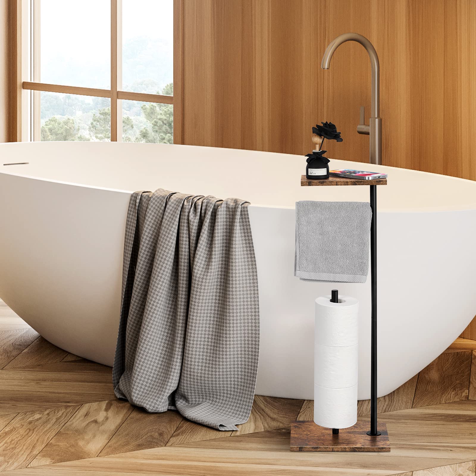 OYEAL rustic brown MDF panel, stylish and durable.