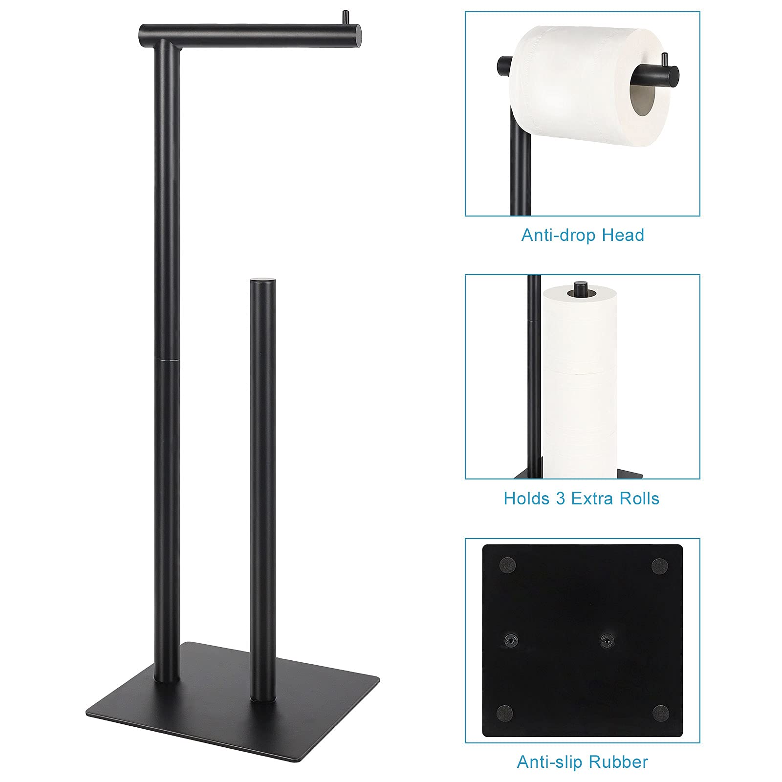 OYEAL base provides stable support on most bathroom floors