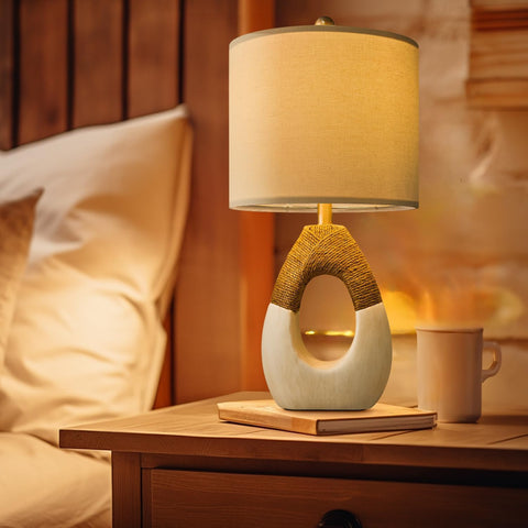 OYEARS compact lamp ideal for small living rooms or bedrooms