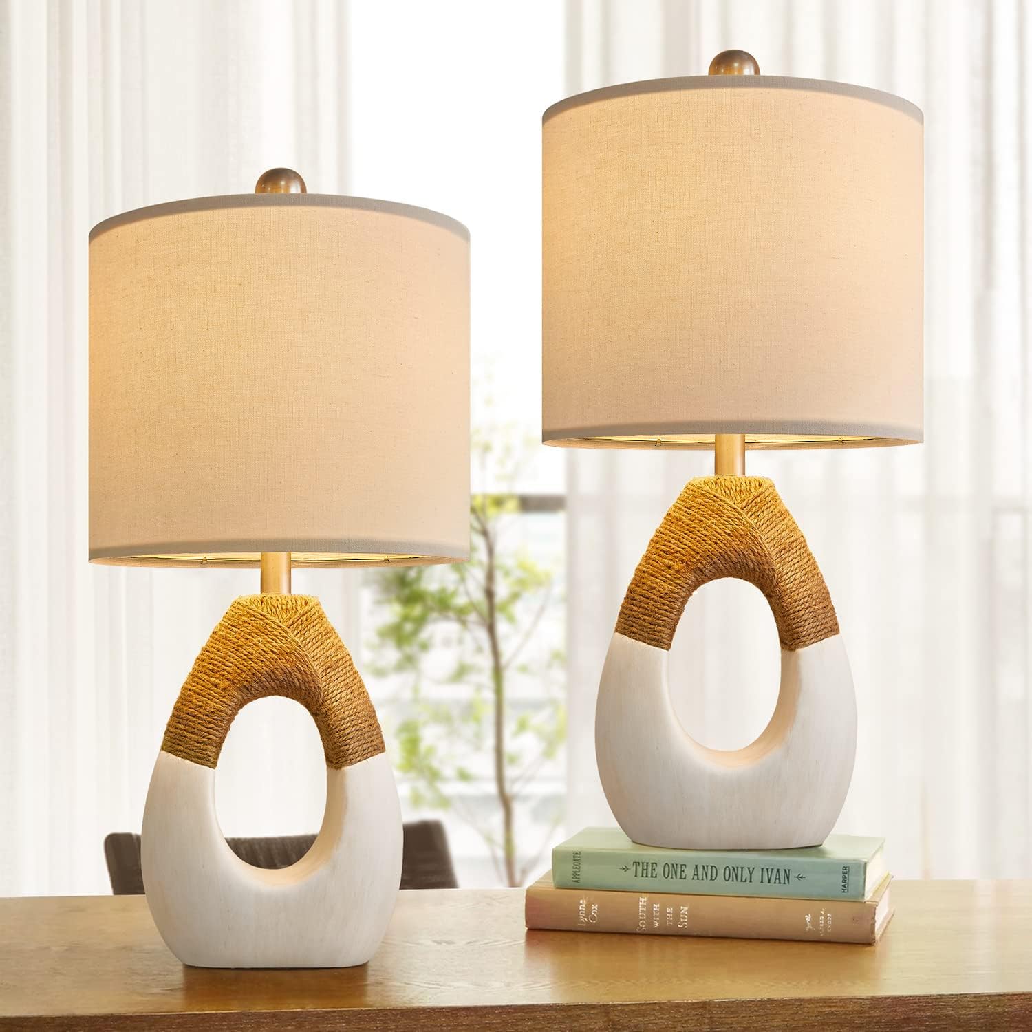 OYEARS easy-to-assemble boho lamp pole for quick setup
