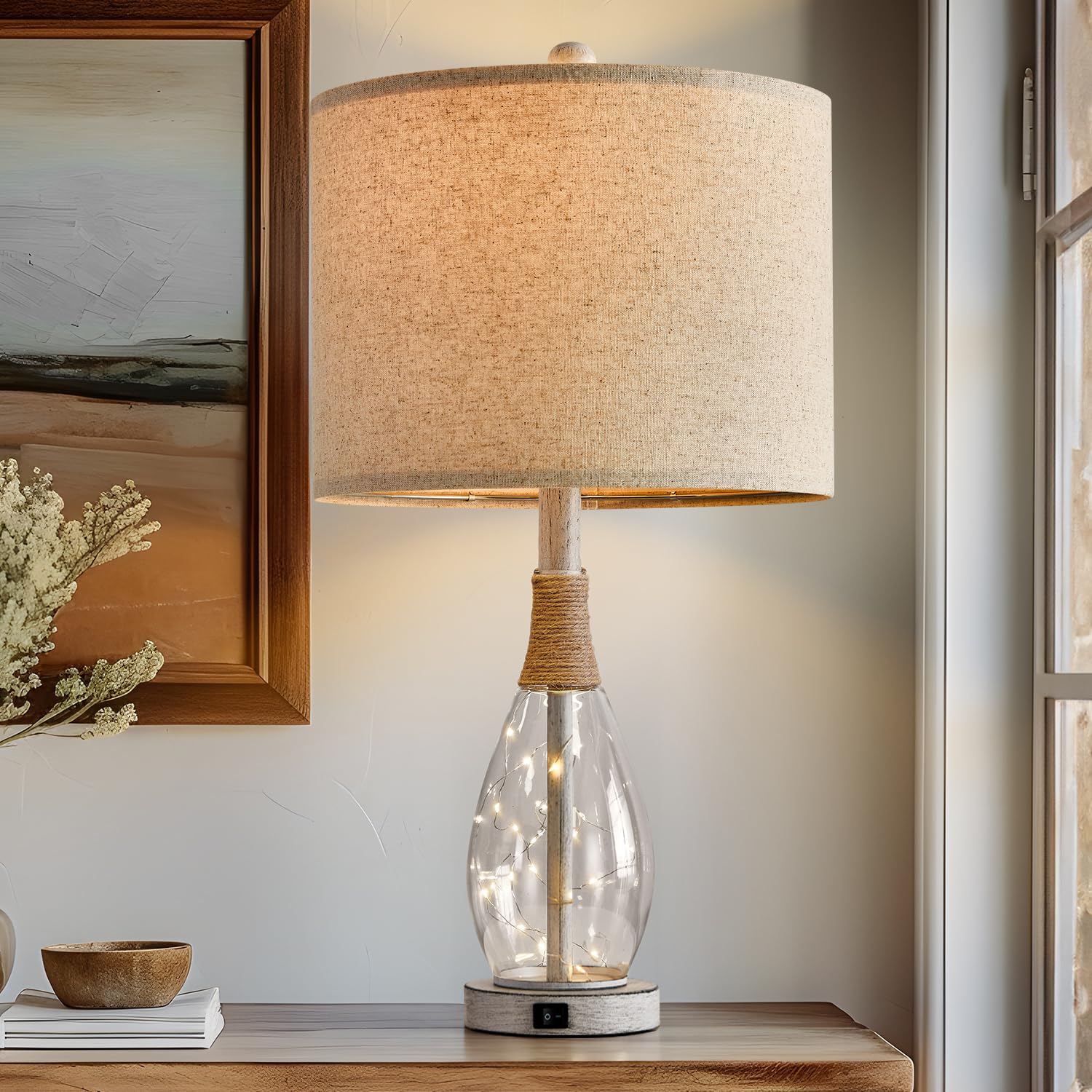 OYEARS soft glow enhances cozy evenings in living rooms.
