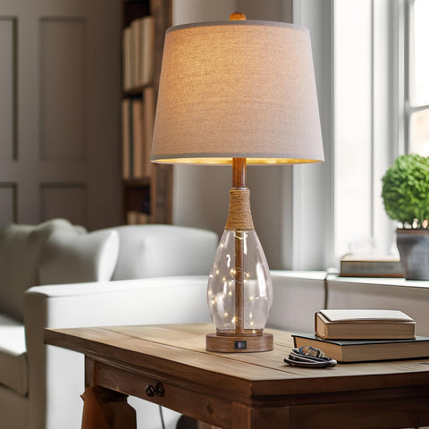 OYEARS two lamps in the set ideal for bedrooms or living rooms.