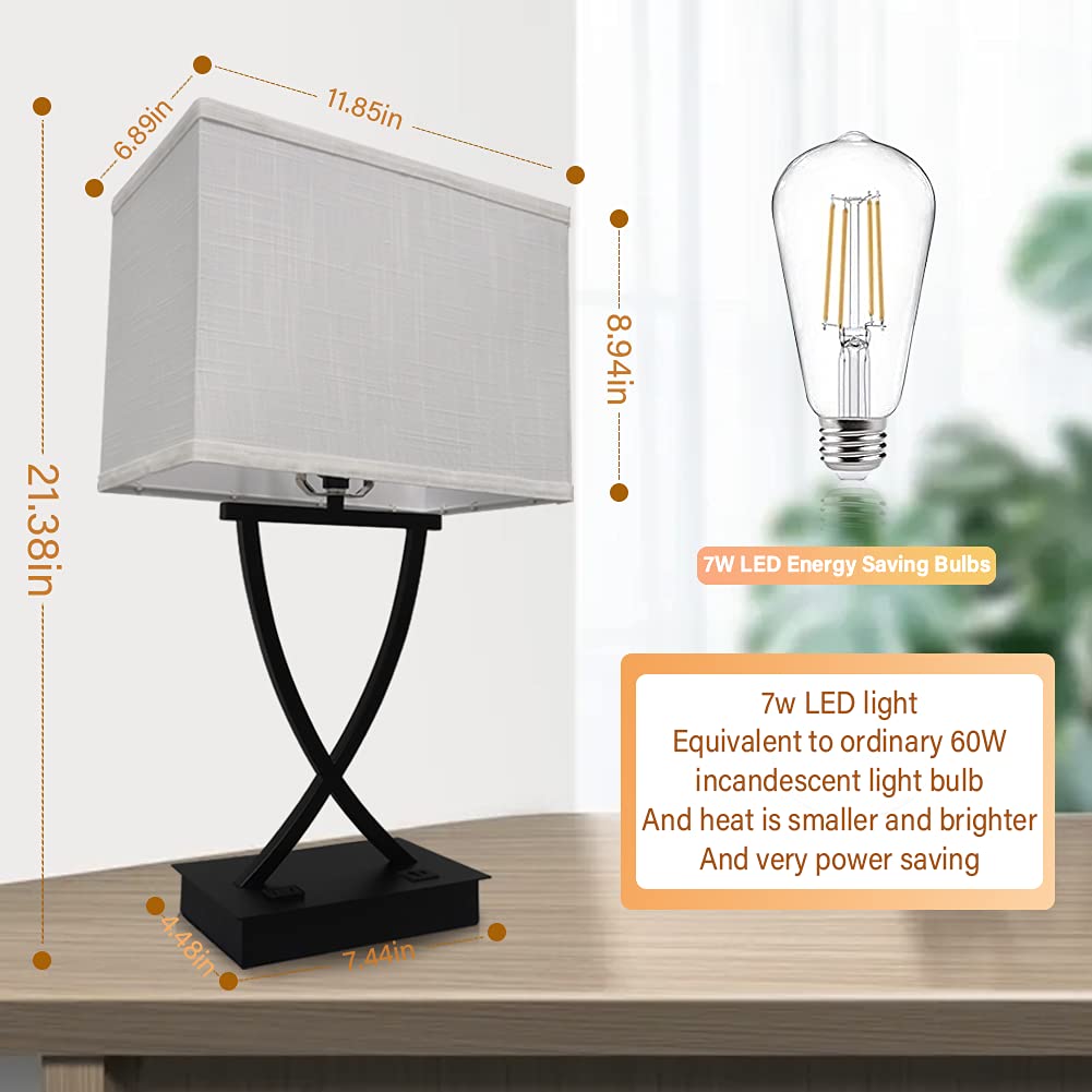 OYedis AC outlet with USB charger supports multiple bedside devices