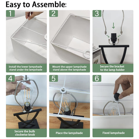 OYedis shade assembly in minutes for quick setup.