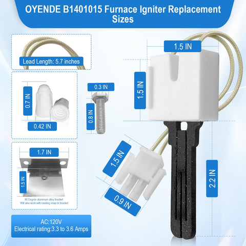 OYENDE B1401018 ceramic nuts simplify splicing and mounting