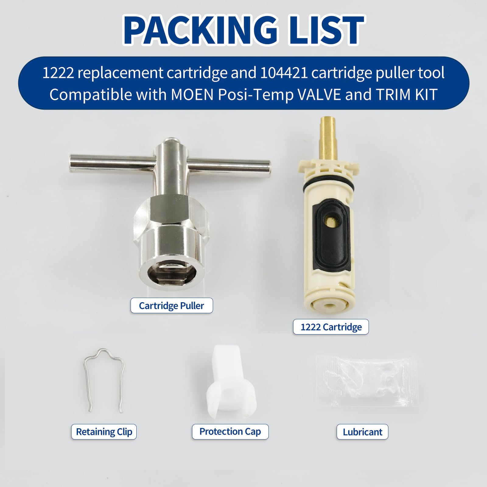 OYIMNB all-in-one repair kit includes cartridge, tool, clip, and grease