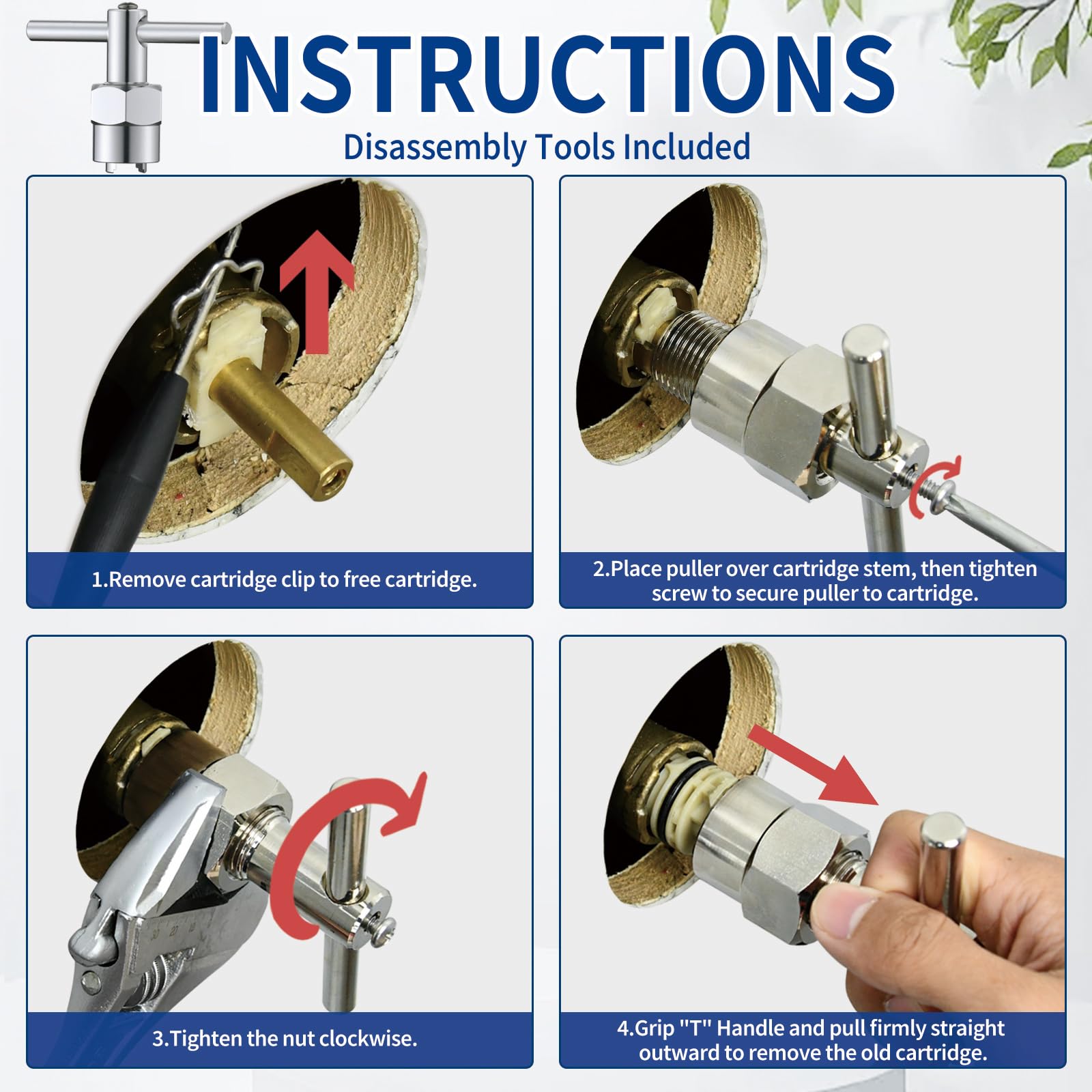 OYIMNB retainer clip secures the Moen valve assembly for lasting performance