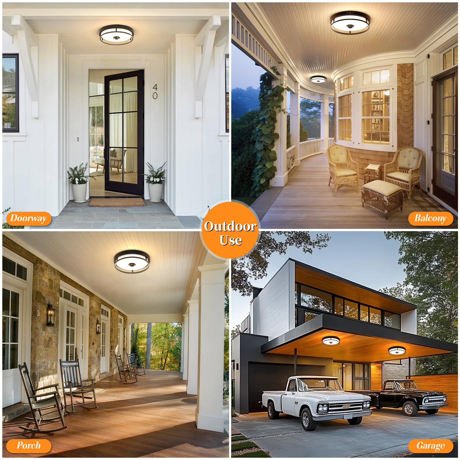 OYKYOHEI auto motion detection mode provides hands-free nighttime lighting.