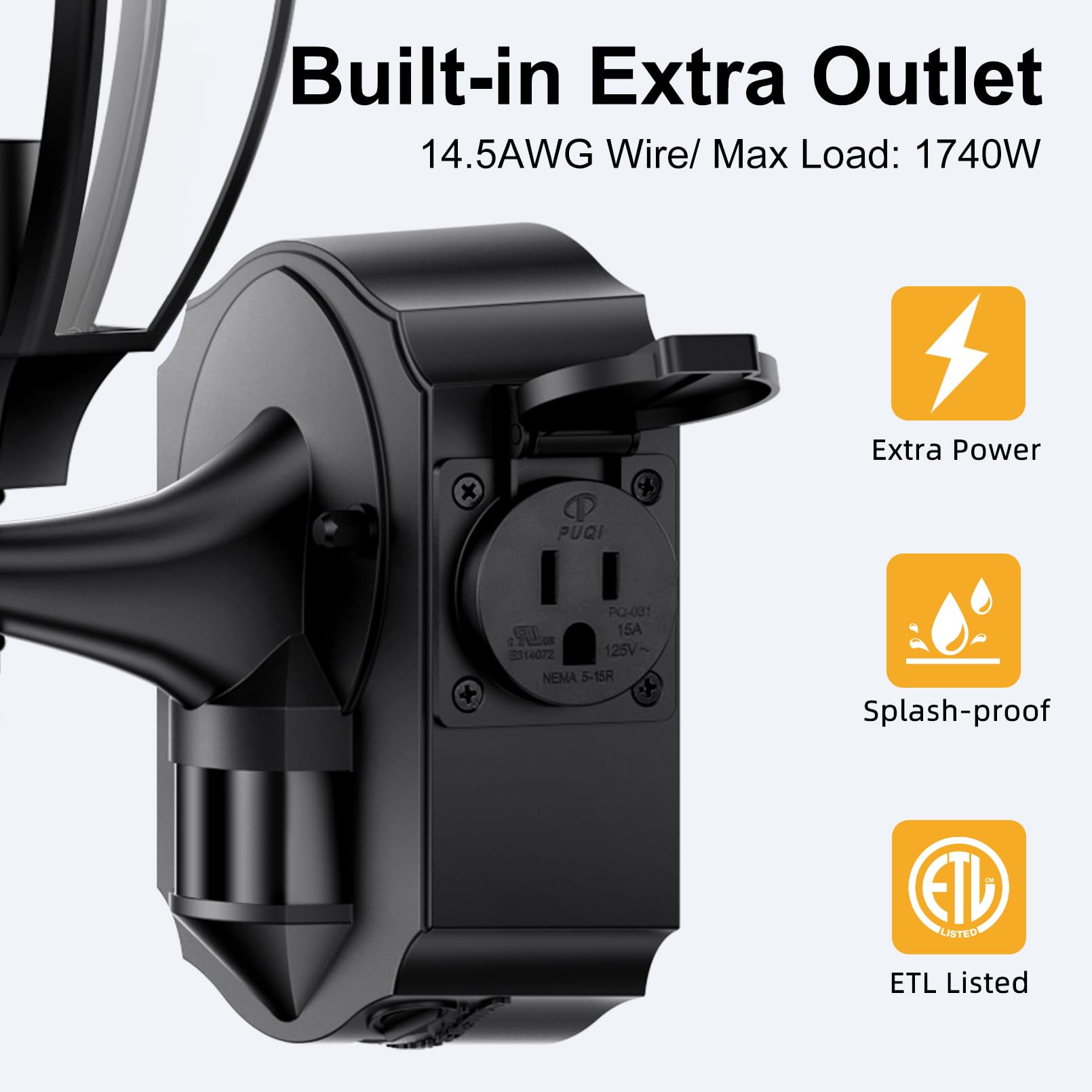 OYKYOHEI outdoor-light-dusk-to-dawn model delivers reliable dusk-to-dawn lighting for pathways.