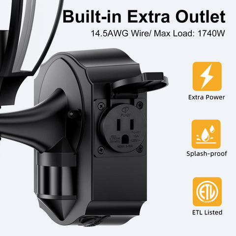 OYKYOHEI outdoor-light-dusk-to-dawn model delivers reliable dusk-to-dawn lighting for pathways.
