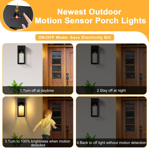 OYKYOHEI porch light anti-rust finish designed to withstand weather