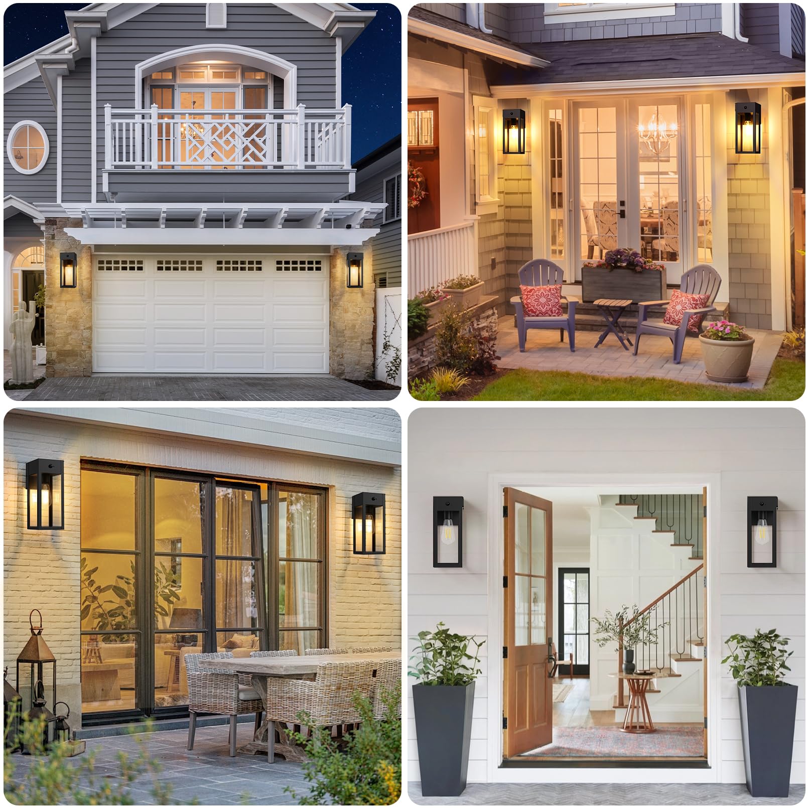 OYKYOHEI porch light suitable for front door, patio, and garden
