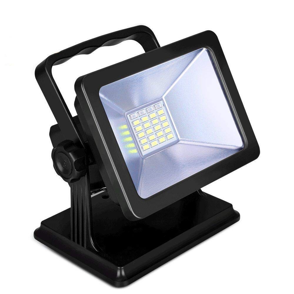 OYOCO 30W work light with magnetic base for hands-free placement in workshops.