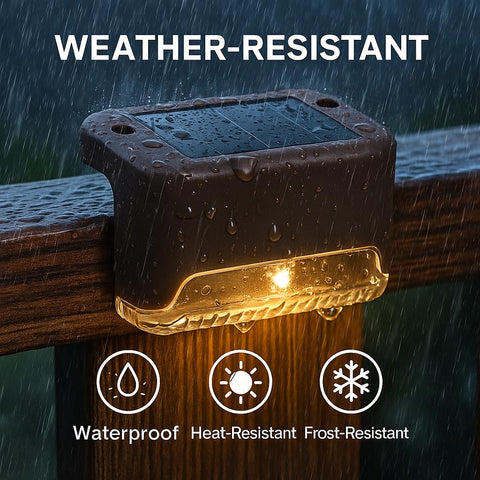 OZEM waterproof outdoor lights illuminate a garden path