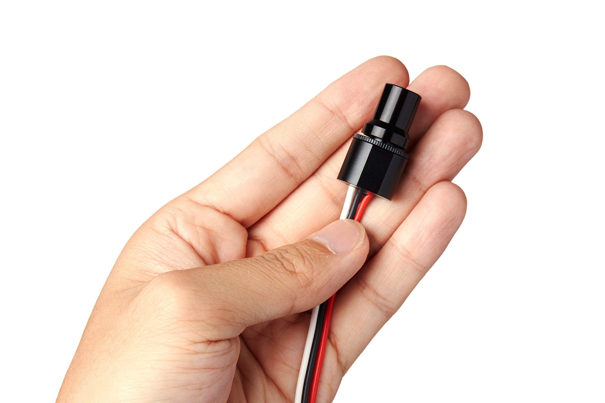 Oznium dimmer knob 12V wiring demonstrates smooth PWM dimming for LED strips