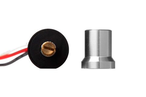 Oznium dimmer knob with aluminum housing highlights rugged build for tough environments