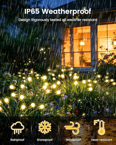 OZS dual lighting modes offer steady glow or flickering firefly effect.