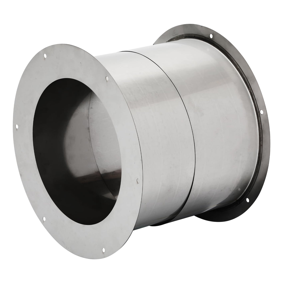 P Polerden wall thimble for 6-inch dwc chimneys through walls.