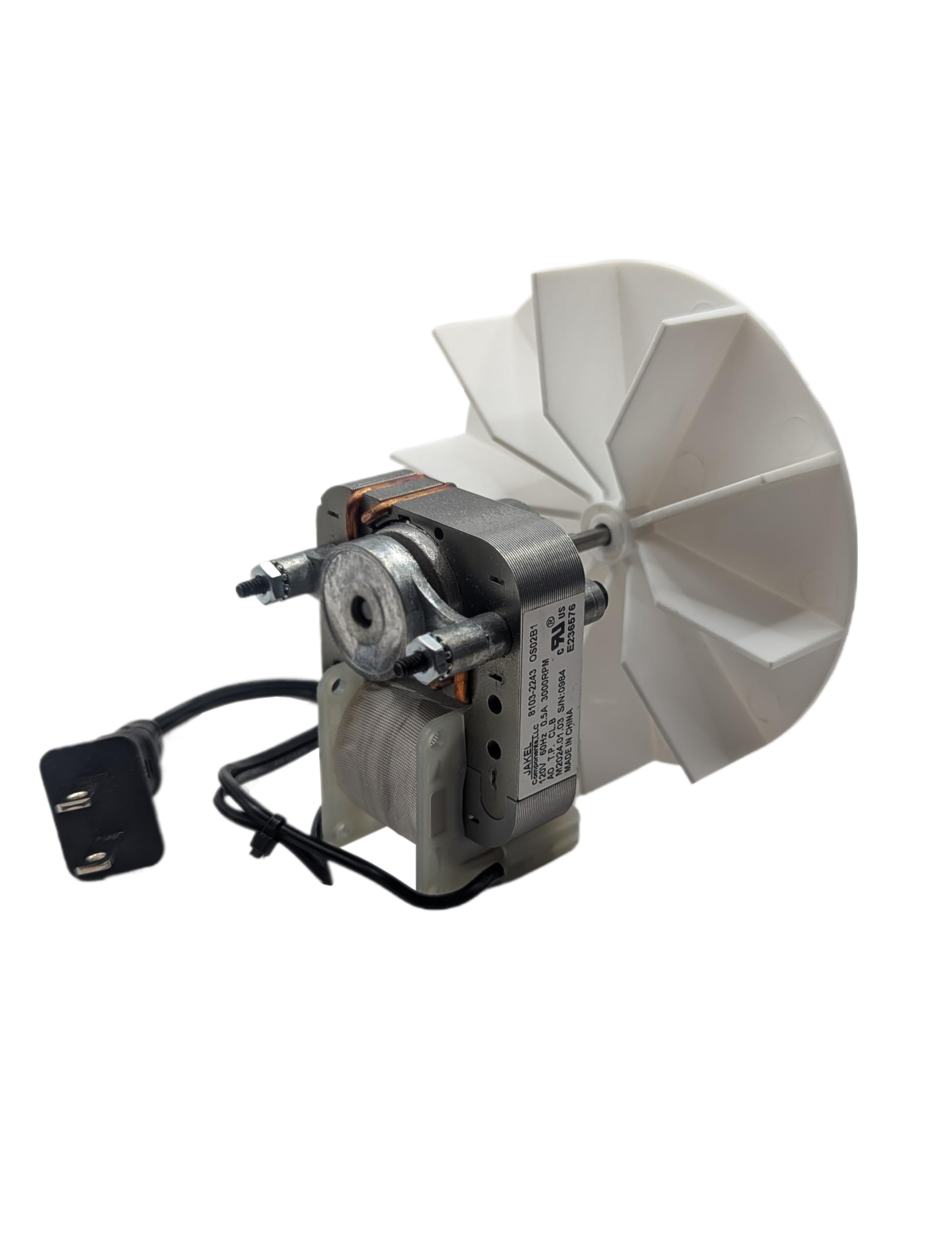 P-Tech 50 CFM bathroom vent motor kit ready for quick replacement