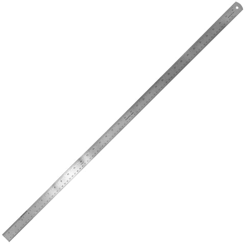Pacific Arc stainless steel ruler with acid-etched sides for durability.