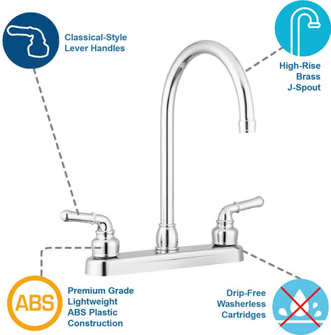 Pacific Bay Lynden aerator removable feature enables easy cleaning and maintenance