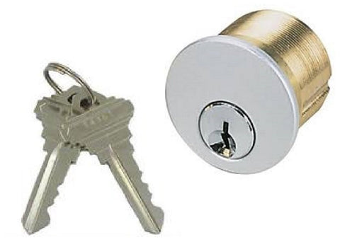 Pacific Doorware Detex Cylinder with keys included for easy arming and disarming