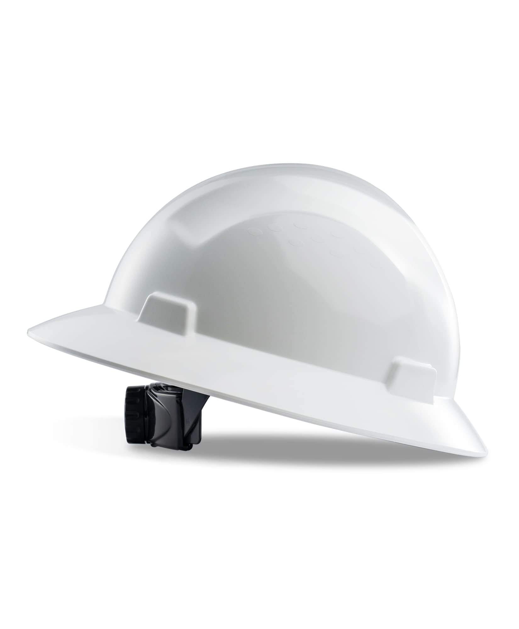 PACIFIC PPE full brim hard hat front view for durable head protection on site.