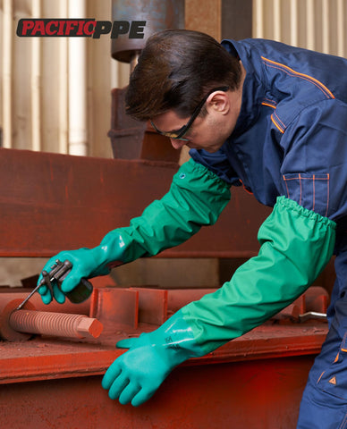 PACIFIC PPE gloves in industrial setting suitable for multiple tasks