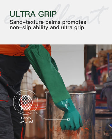 PACIFIC PPE latex-free gloves designed for sensitive skin and chemical handling