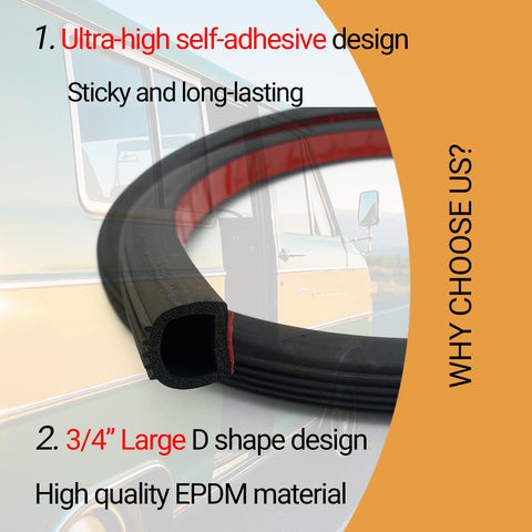 PACIXU D shape seal provides tight automotive seals when pressed into place.