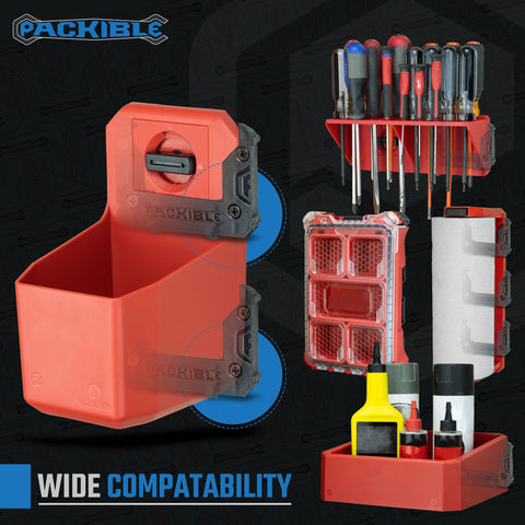 Durable polycarbonate body on Packible Manta Mount delivers long-lasting strength.