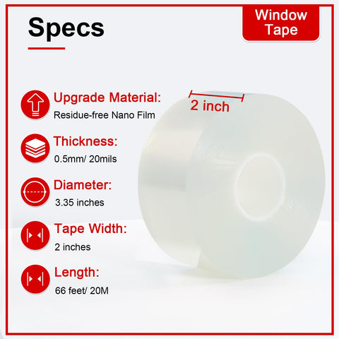 PackYard strong adhesive residue-free tape on a door edge for durable weather sealing