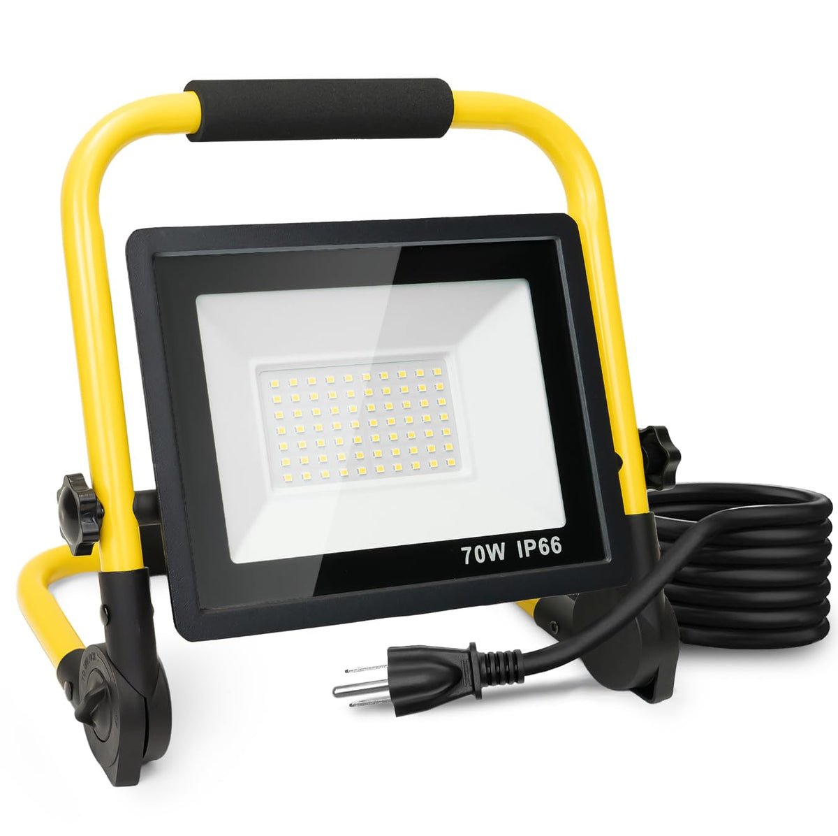 PACOLIT P 10000LM LED work light with adjustable head for versatile indoor use.